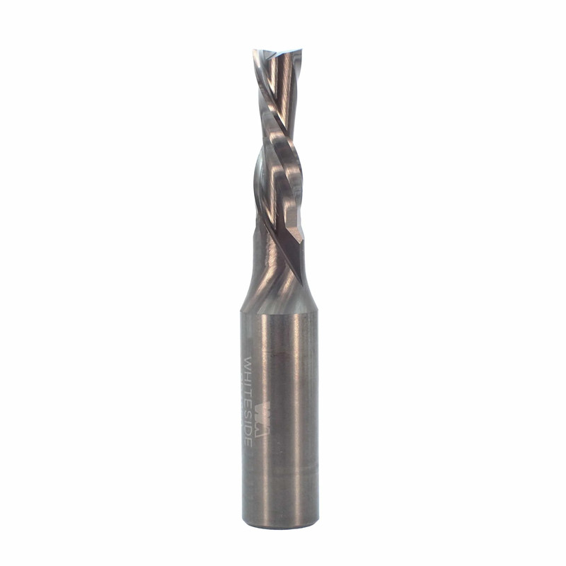 Downcut Spiral Standard Router Bit - Shank:1/2" - Diameter:5/16" - Cutting Length:1"